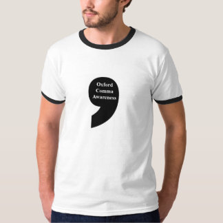 Oxford Comma Mannen T-Shirt