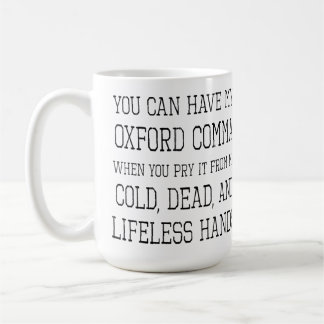 Oxford Comma-Mok Koffiemok