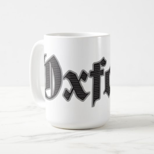 Oxford Comma-Mok Koffiemok (Voorkant links)