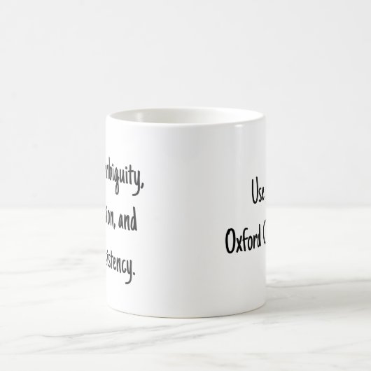 Oxford Comma PSA Koffiemok (Center)