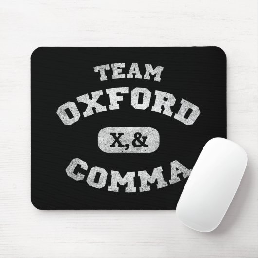 Oxford Comma Team 819 Muismat (Met muis)