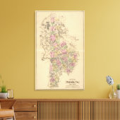 Oxford County, Maine Canvas Afdruk (Insitu (Woonkamer))