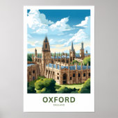 Oxford Engeland Reisprint Poster (Voorkant)