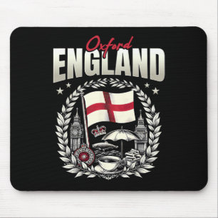 Oxford Engeland Vlag Souvenir Oxford Vakantie  Muismat