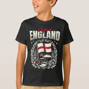 Oxford Engeland Vlag Souvenir Oxford Vakantie  T-shirt