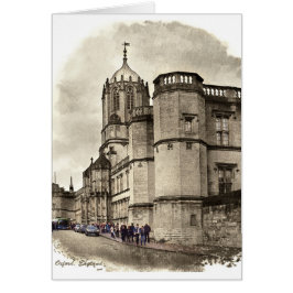 Oxford, Engelstalige kaart