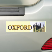 Oxford England 1986 Building Spirals 1 Bumpersticker (Op auto)