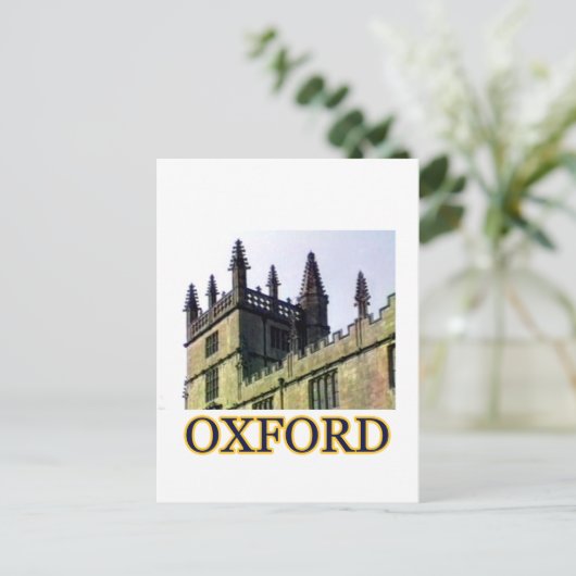 Oxford England 1986 Building Spirals 1 JGibney Briefkaart (Staand voorkant)