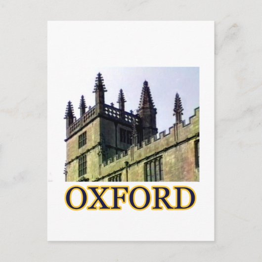 Oxford England 1986 Building Spirals 1 JGibney Briefkaart (Voorkant)