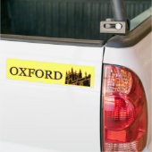 Oxford England 1986 Building Spirals Gold Bumpersticker (Op Truck)