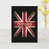 Oxford England Britain Uk History Vacation Souveni Kaart (Gele Bloem)