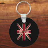 Oxford England Britain Uk History Vacation Souveni Sleutelhanger (Voorkant)