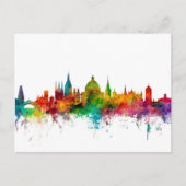 Oxford England Skyline Briefkaart (Voorkant)