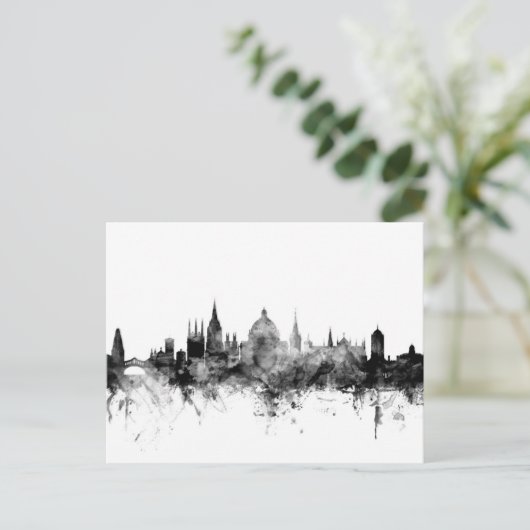 Oxford England Skyline Briefkaart (Staand voorkant)