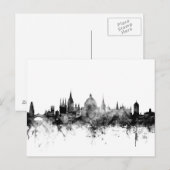 Oxford England Skyline Briefkaart (Voorkant / Achterkant)