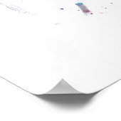 Oxford England Skyline Poster (Hoek)