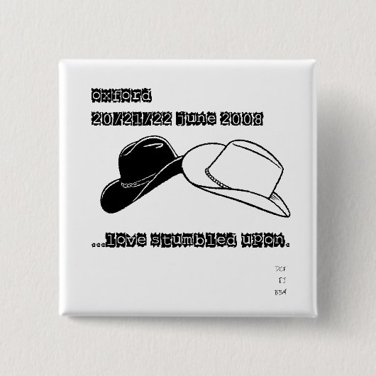 Oxford Exclusieve koelkast Magnet Vierkante Button 5,1 Cm (Voorkant)