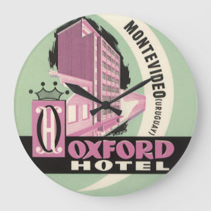 Oxford Hotel, Montevideo, Uruguay, Oude Reis Grote Klok