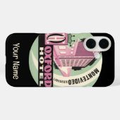 Oxford Hotel, Montevideo, Uruguay, Oude Reisposter Case-Mate iPhone Case (Achterkant (horizontaal))