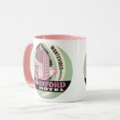 Oxford Hotel, Montevideo, Uruguay, Oude Reisposter Mok (Voorkant links)