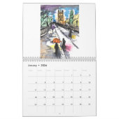 Oxford in Waterverf 2021 Agenda Kalender (Jan 2026)