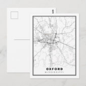 Oxford Kaart (Voorkant / Achterkant)