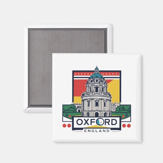 Oxford Landmark Magnet (Voorkant / Achterkant)