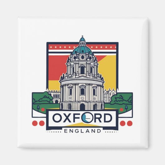 Oxford Landmark Magnet (Voorkant)