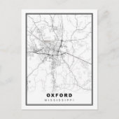 Oxford Map Briefkaart (Voorkant)