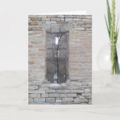 "Oxford Mill Windows"-kerstkaart Kaart (Voorkant)