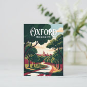 Oxford Mississippi Briefkaart (Staand voorkant)