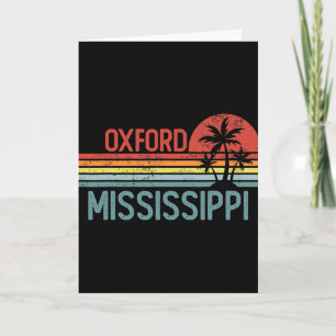 Oxford Mississippi Grappig Usa Stad Trip Thuis Roo Kaart