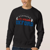 Oxford Mississippi Skyline Football Sweatshirt (Voorkant)