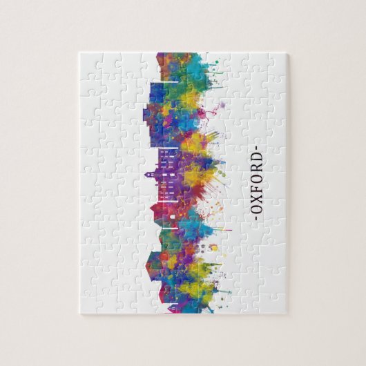 Oxford Mississippi Skyline Legpuzzel (Verticaal)