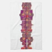 Oxford Mississippi Skyline Theedoek (Verticaal)