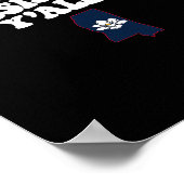 Oxford Mississippi Y'all Ms Southern Vacation  Poster (Hoek)