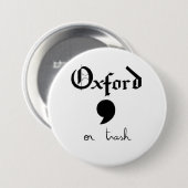 oxford of afval ronde button 7,6 cm (Voorkant /achterkant)