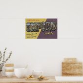 Oxford, Ohio, Miami U en Western College Poster (Keuken)