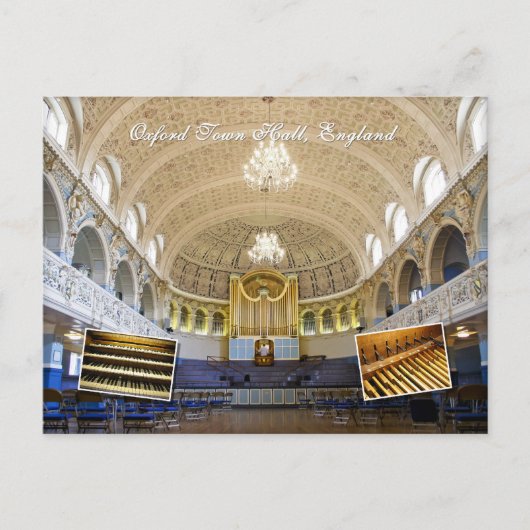 Oxford organ briefkaart (Voorkant)