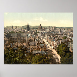 Oxford, Oxfordshire, Engeland Poster