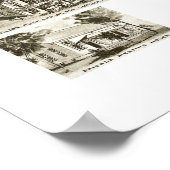 Oxford, PA Panorama Kaart - 1907 Poster (Hoek)