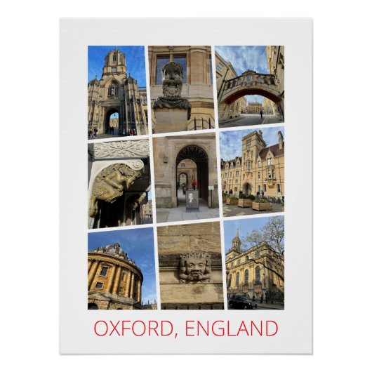 Oxford Perfect Poster (Voorkant)