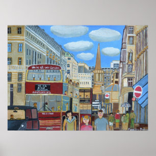 Oxford Street Londen Poster