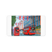 Oxford Street- Queen Dimond Jubilee-label Etiket (Voorkant)