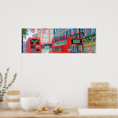 Oxford Street - Queen Dimond Jubilee Poster (Keuken)