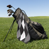 Oxford Tales A Deux Argyle Golfhanddoek (Groen)