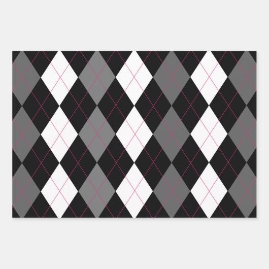 Oxford Tales A Deux Argyle Inpakpapier Vel (Voorkant 2)