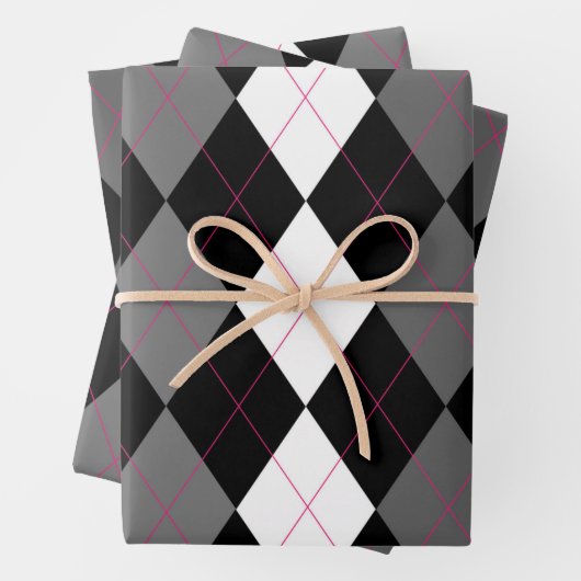 Oxford Tales A Deux Argyle Inpakpapier Vel (In situ)