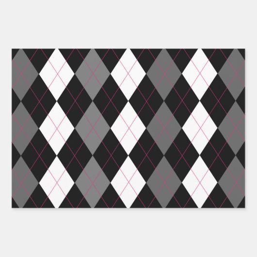 Oxford Tales A Deux Argyle Inpakpapier Vel (Voorkant)