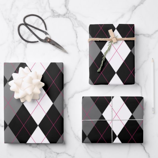 Oxford Tales A Deux Argyle Inpakpapier Vel (Voorkant)